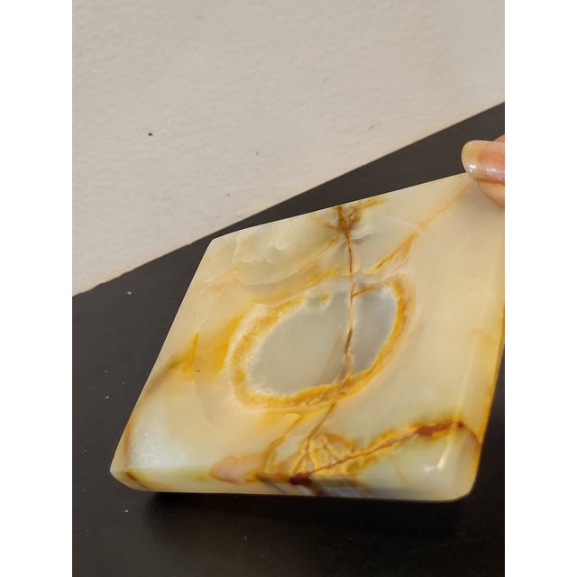 Mid-Century Modern Petite Onyx Dish For Sale - Image 3 of 11