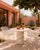 Modern Ivory Terrazzo Twist Outdoor Bistro Table For Sale - Image 3 of 3