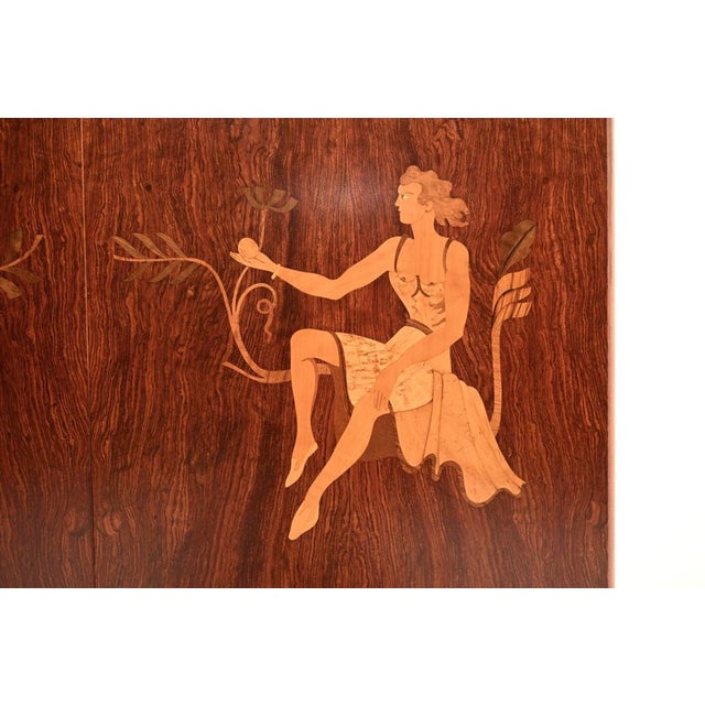 Swedish Art Deco Inlaid Drinks Cabinet, 1930 For Sale - Image 12 of 14