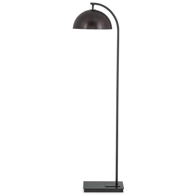 Traditional Regina Andrew Otto Steel Floor Lamp, Oil Rubbed Bronze For Sale - Image 3 of 8