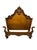 Century Furniture 1990s Century Furniture Queen Size Bedframe With Attached Ruffled Skirt For Sale - Image 4 of 12