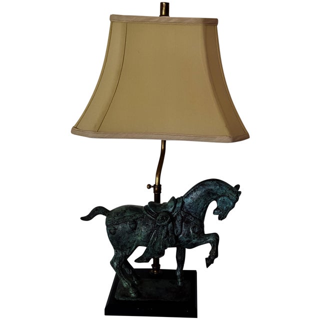 Bronze Tang Horse Lamp Chairish