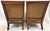 Brown Antique Teak and Cane Arts & Crafts Style Plantation Chairs With Dowel Construction- A Pair For Sale - Image 8 of 18