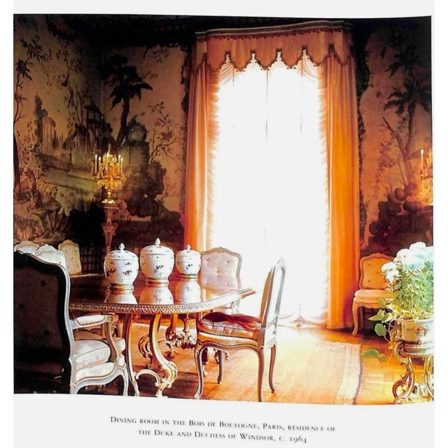 Wood 1940s French Louis XVI Creamy White Black Gilt Wood Double Pedestal Extension Dining Table by Maison Jansen Paris For Sale - Image 7 of 18