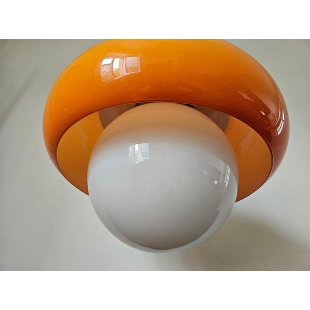 Large Mid-Century Pendant by Guzzini for Meblo, 1970s For Sale - Image 6 of 15