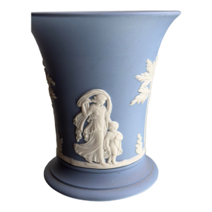 Wedgwood Pale Blue Jasperware Posey Pot Vase