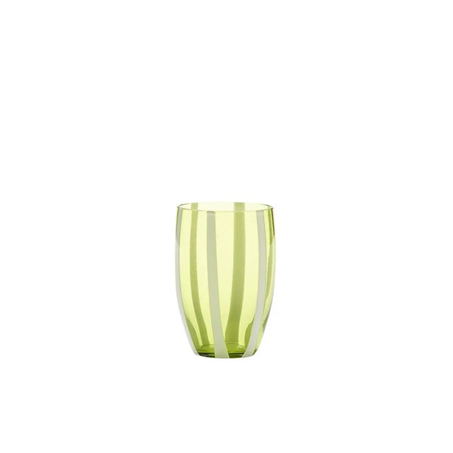 Gessato Tumbler Apple Green Hand wash or dishwasher safe.