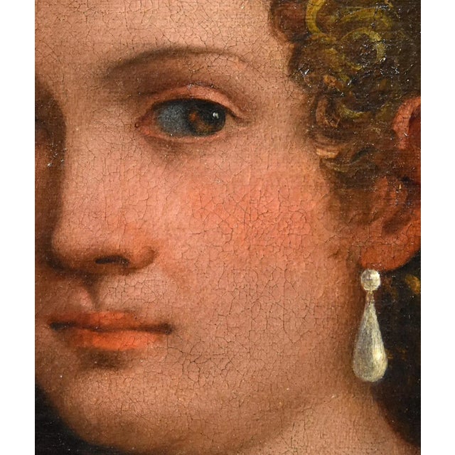 Baroque Pauwels Franck / Paolo Fiammingo, Venus Landscape, 1580, Oil on Canvas For Sale - Image 3 of 18