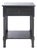 Haines 1 Drawer Accent Table in Black For Sale