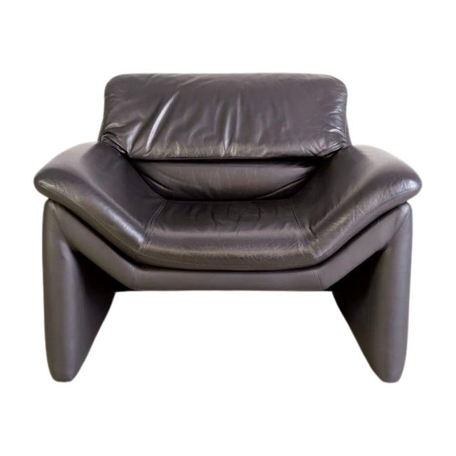 Chair in Leather Black from De Sede For Sale - Image 12 of 12