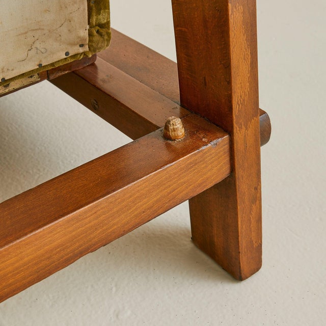 Wood Art Deco Bentwood Reclining Armchair Attirbuted to Pancota Vienna for Thonet, 1920s For Sale - Image 7 of 18