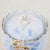 Sky Blue Vintage Vistorian Porcelain Canister With Floral & Gold Accents For Sale - Image 8 of 9
