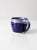 Beautiful blue tones wash this vintage studio pottery mug. Signed by the artist, the chunky handmade mug has a wide mouth...