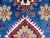 Blue and Pink Kazak-Style Wool Runner Rug With Geometric Medallions, 2'7" X 9'7" For Sale - Image 11 of 16