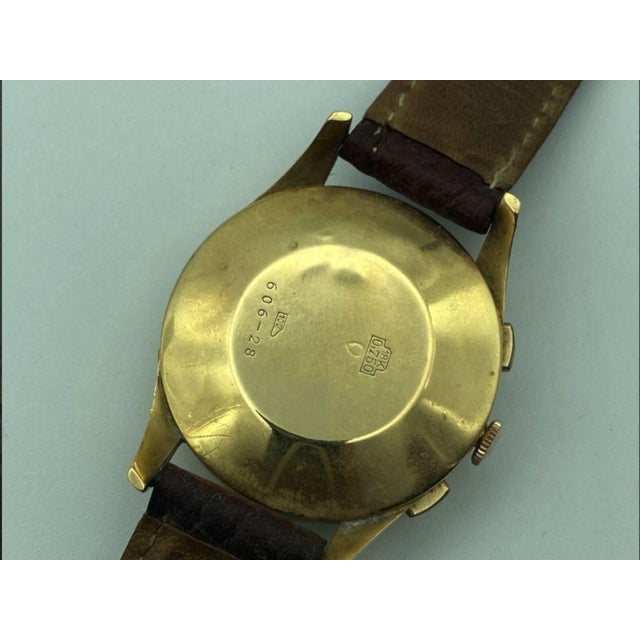 Metal Nicolet Moon Phase Chronograph, 1950-59 For Sale - Image 7 of 14