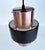 Black Scandinavian Copper Pendant Light, 1960s, Set of 3 For Sale - Image 8 of 9