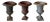 Garden Urns Campagna Form - Set of Three For Sale