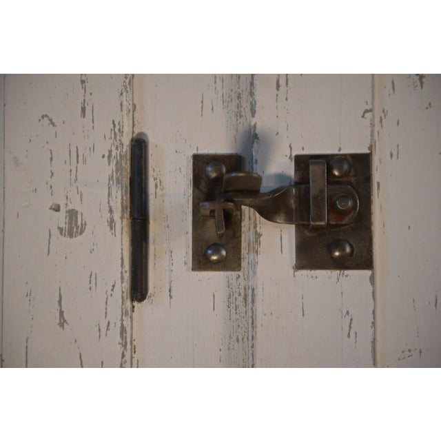 White Wooden Cabinet, 1950s For Sale - Image 6 of 16