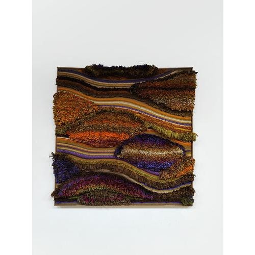 Macrame Trio Waves Tapestry Wall Art by K.H. Kaeppel for Tisca Tapisserie, 1970s For Sale - Image 3 of 6