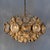 Postmodern 24-Karat Gold-Plated 6-Light Chandelier by Gaetano Sciolari for Palwa, 1970s For Sale - Image 18 of 18