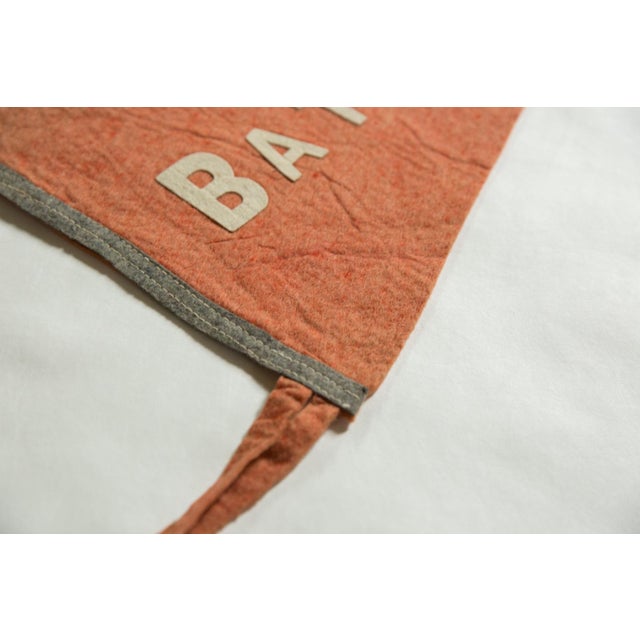 Antique Batavia N Y Felt Flag Pennant Chairish