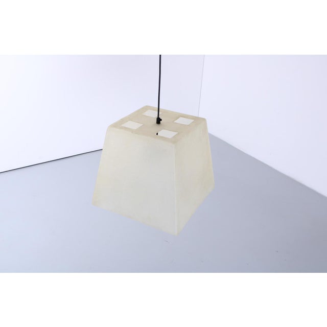Square Pendant Lamp from Roche Bobois, 1990s For Sale - Image 13 of 16