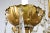 Metal Vintage Maison Jansen Gilt Brass and Crystal Chandelier For Sale - Image 7 of 13