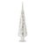 Add graceful height and refined sparkle to your holiday décor with this set of two white and gold glass finials, designed...