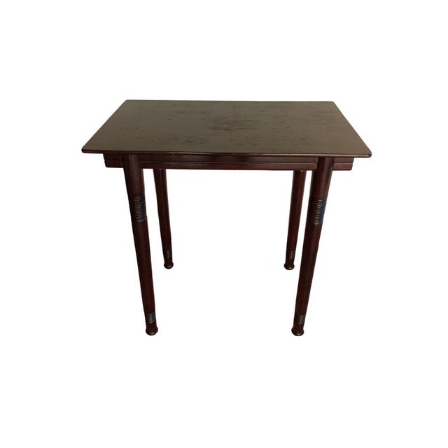 Desk Table by Jacob & Josef Kohn, Vienna Austria, 1920s For Sale - Image 14 of 14