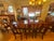 Ethan Allen Solid Wood Dining Set – Oval Extension Table With 8 Chairs & Custom Table Pads For Sale In Denver - Image 6 of 18