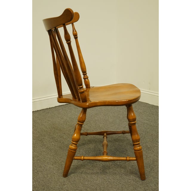 Late 20th Century O'Hearn Furniture Gardner Ma Solid Sugar Maple Dining