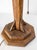 Wood Early 20th Century American Folk Art Arts & Crafts Oak Table Lamp For Sale - Image 7 of 9