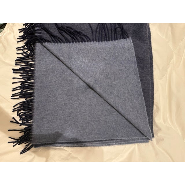 Matouk $1,750 100% Cashmere Luxe Paley Throw For Sale In New York - Image 6 of 7