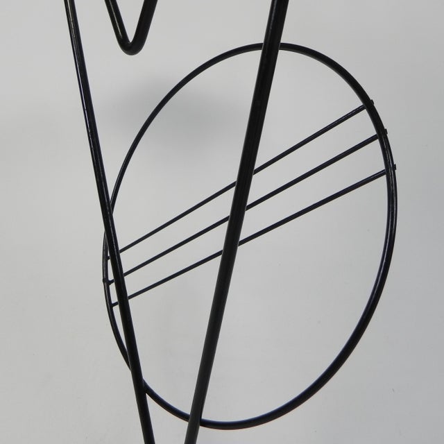 1950s Side Table with Newspaper Rack and Cogebi Ornamin Parts, 1950s For Sale - Image 5 of 18