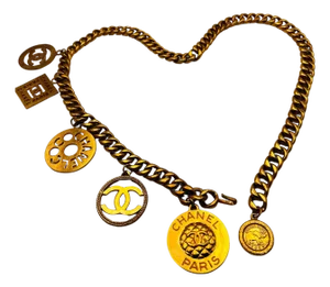 Chanel Chain Charms Belt 1980 Paris