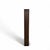 Vintage Pine Five-Shelf Bookcase, 73-Inch Rustic Open Display Cabinet For Sale In Los Angeles - Image 6 of 18