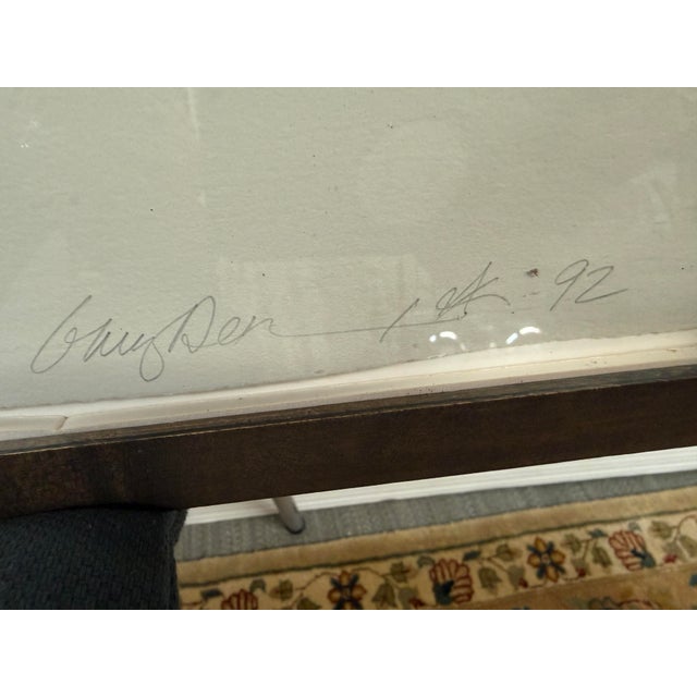 Gary Denmark Nightsweats VII Original Artwork, Signed For Sale In San Francisco - Image 6 of 12