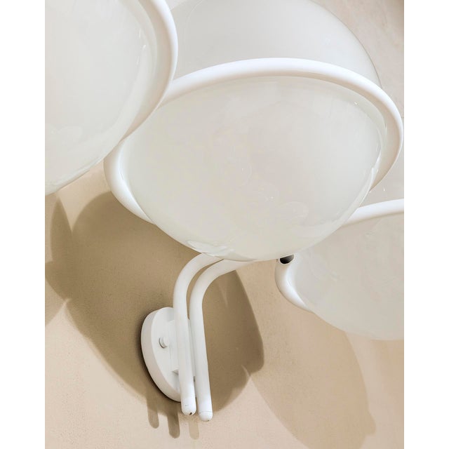 Gino Sarfatti Mod. 239/2 Wall Lamps by Gino Sarfatti for Arteluce, 1970s, Set of 4 For Sale - Image 4 of 7