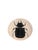 Contemporary Vintage Studio Pottery Ceramic Beetle Motif Decorative Charger Plate For Sale - Image 3 of 12
