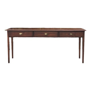 Antique English Pine Sofa Table ~ Console For Sale