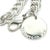 1990s 1990s Tiffany & Co Estate Double Chain Bracelet 7.5" Sterling Silver For Sale - Image 5 of 8