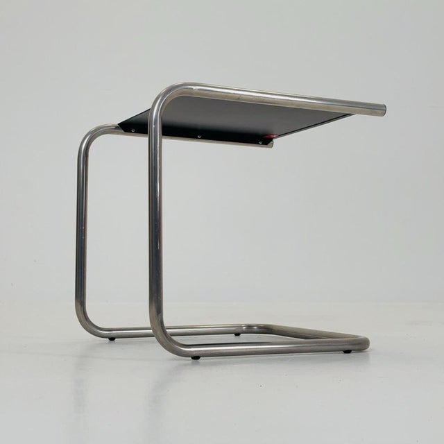 Bauhaus Club Side Table in Metal and Chrome from Fiam For Sale - Image 10 of 16