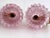 Italian Art Deco Brass and Pink Rostrato Murano Glass Wall Sconces, 1990s, Set of 2 For Sale - Image 10 of 13