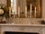 A striking pair of vintage silver-plated three-arm candelabra by Bayerische Metallwarenfabrik Nürnberg (BMF), produced in...