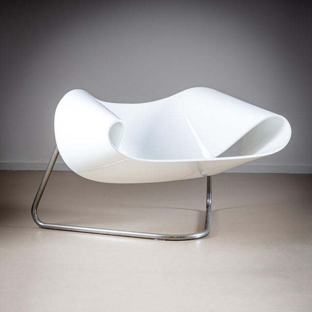 Mid-Century Modern Ribbon Chairs Cl9 by Cesare Leonardi & Franca Seasons for Bernini, 1960s For Sale - Image 3 of 12