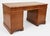 Drexel Faux Bamboo Leather Top Desk For Sale - Image 4 of 11