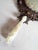 Antique 19th Century Chinese Carved Jade-Mounted and Bejeweled & Repoussé Silver Tone Metal Back Hand Mirror 7.3"x4" For Sale In Philadelphia - Image 6 of 13