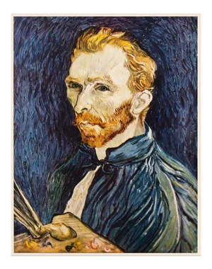 1950s After Van Gogh "Self-Portrait", First Edition Post-Impressionist Print