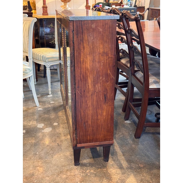 Early 19th Century Regency Brass Inlaid Rosewood Cabinet For Sale - Image 11 of 12