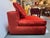 Cappellini Cappellini Armless Red Slipcovered Chair + Pillow For Sale - Image 4 of 12